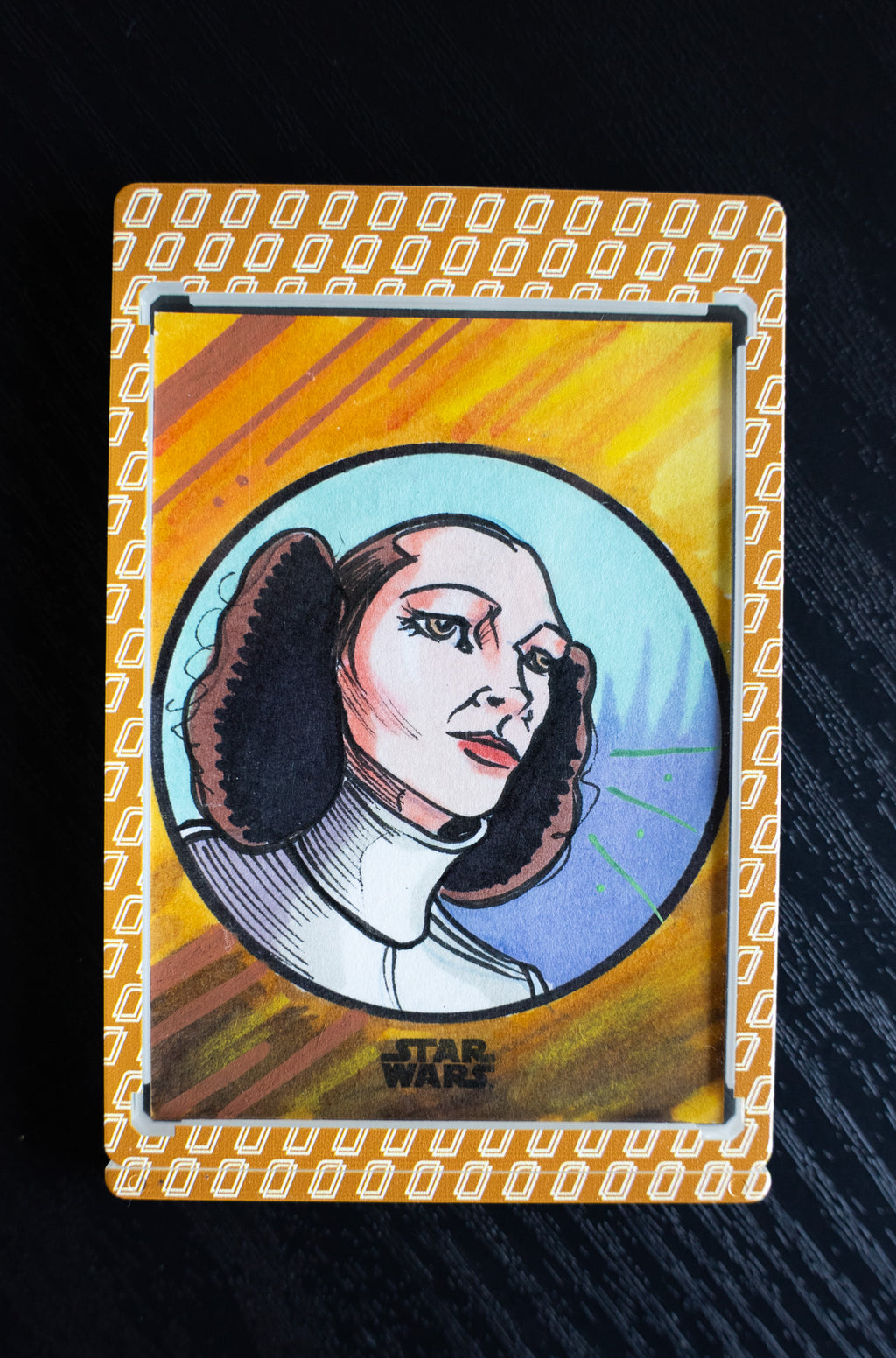 Gold & White 35pt Mags- All Over Pattern