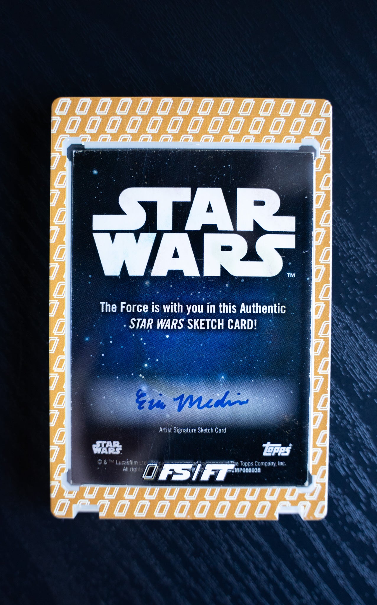 Gold & White 35pt Mags- All Over Pattern