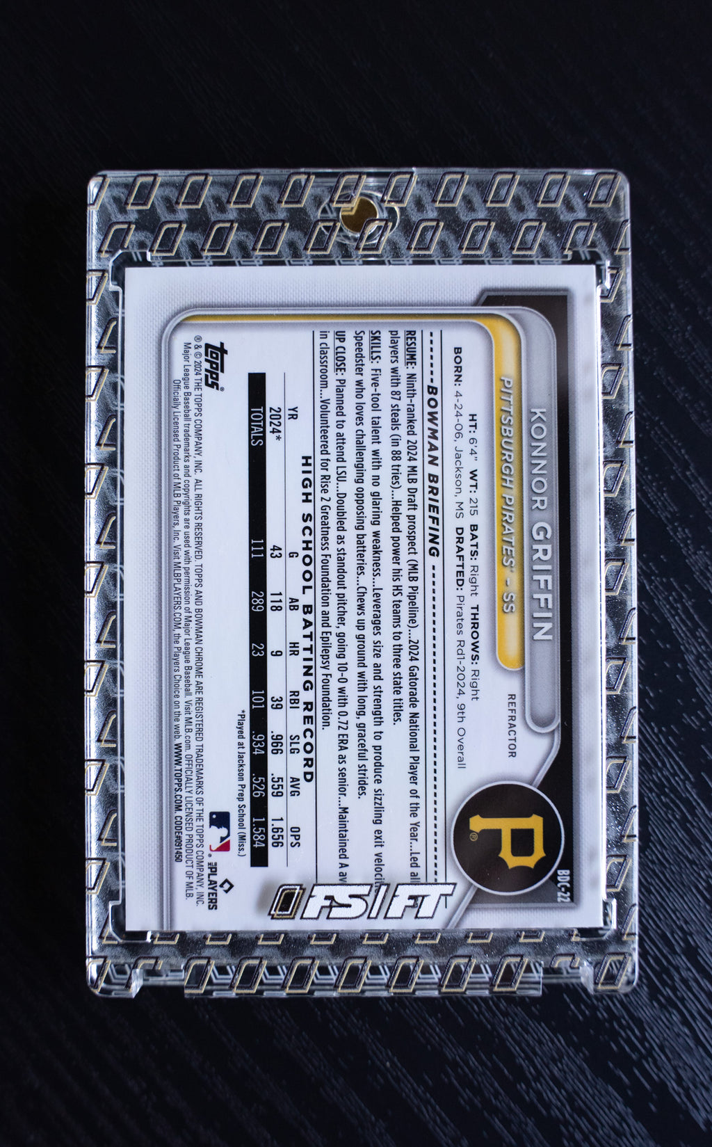 Clear 35pt Mag - All Over Pattern