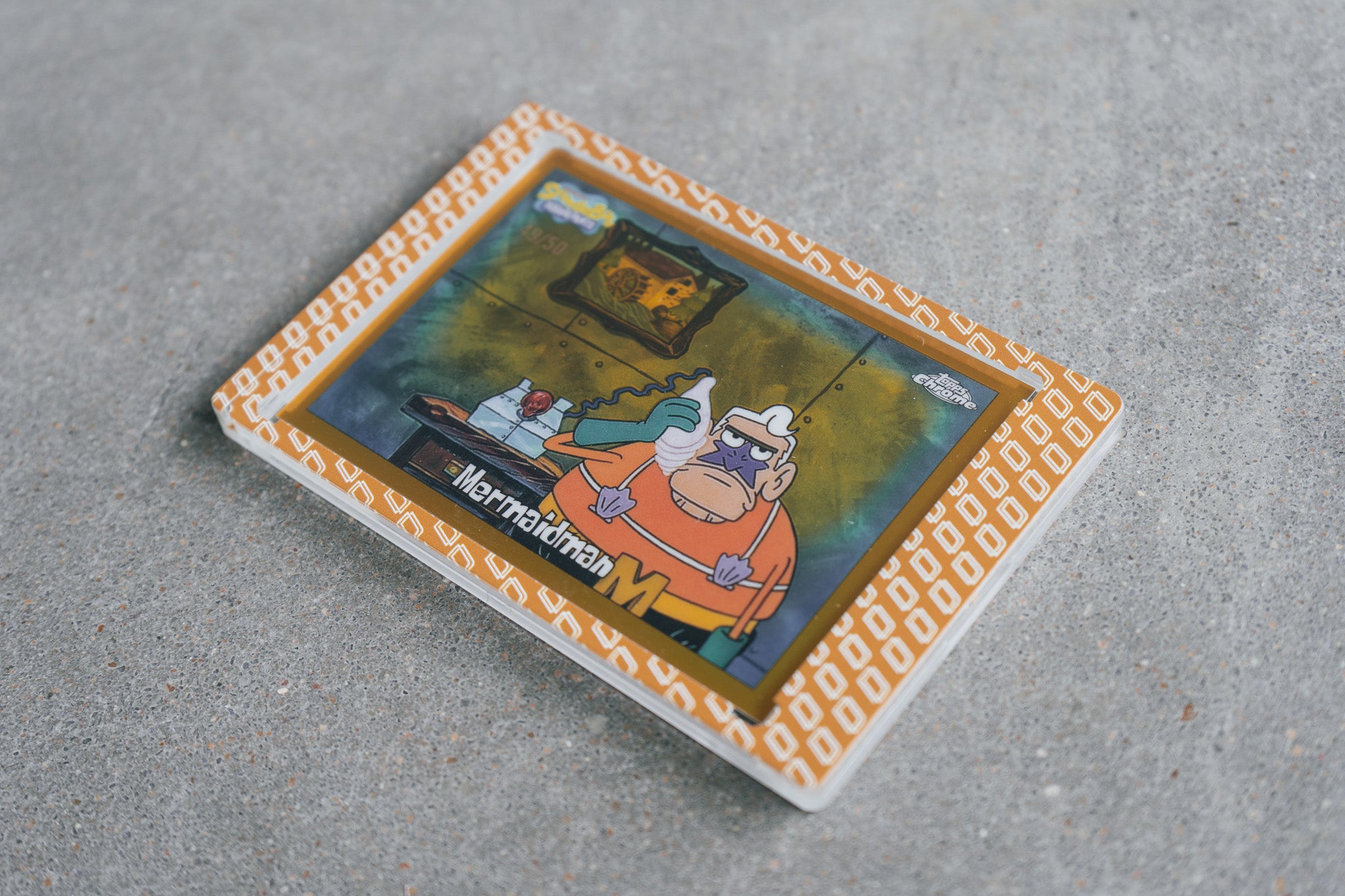 Gold & White 35pt Mags- All Over Pattern